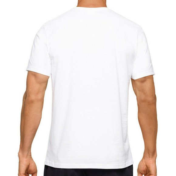 NWT CALVIN KLEIN MEN'S WHITE CREW NECK T-SHIRT L - Picture 3 of 3